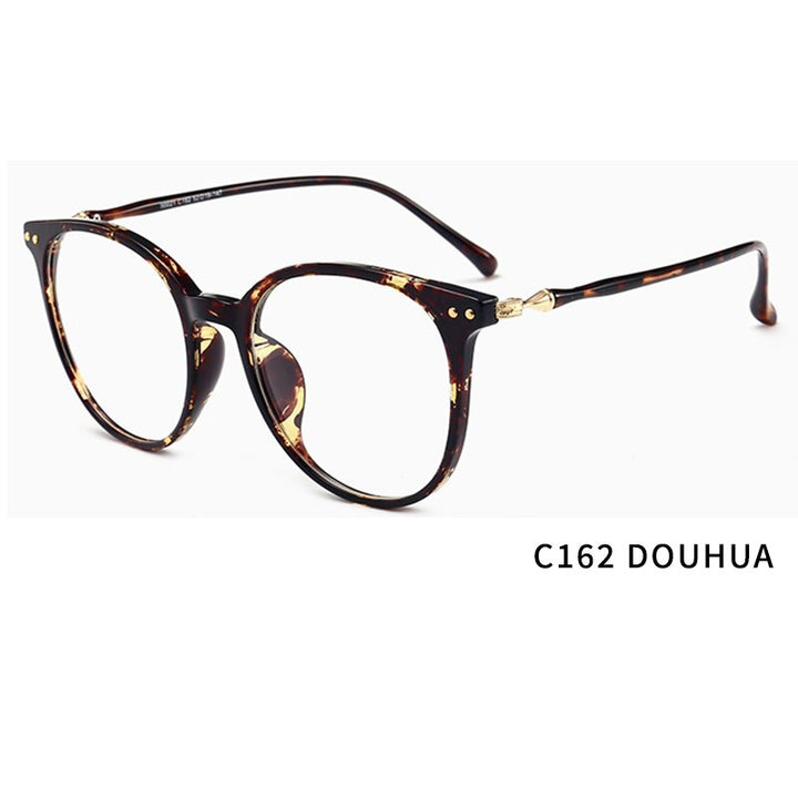 Kansept Unisex Full Rim Round Square Tr 90 Titanium Eyeglasses 90021 Full Rim Kansept C162