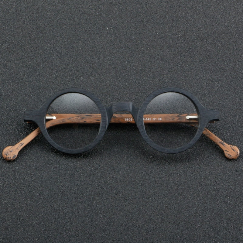 Cubojue Unisex Full Rim Small Round Acetate Hyperopic Reading Glasses Cl003a Reading Glasses Cubojue