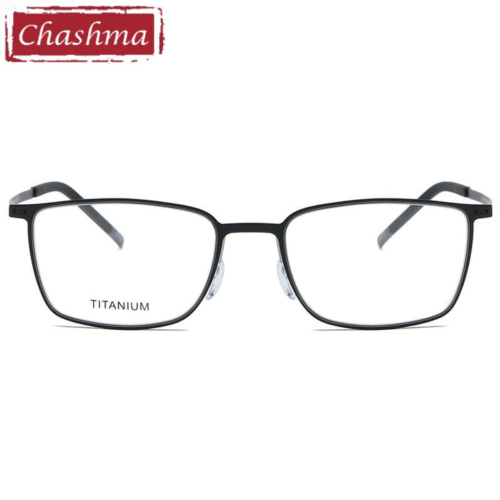 Chashma Ottica Unisex Full Rim Square Tr 90 Titanium Eyeglasses 2886 Full Rim Chashma Ottica