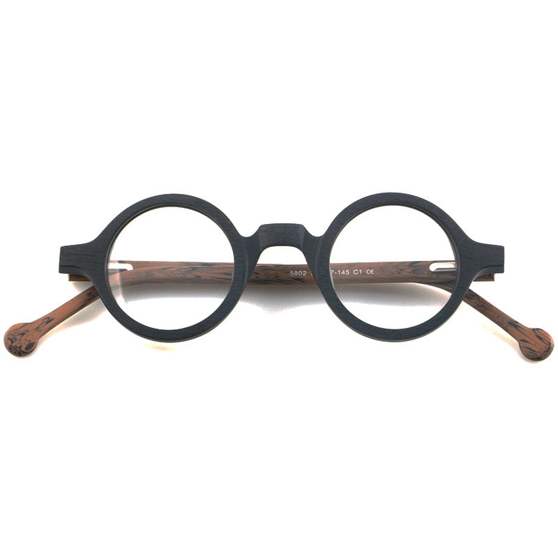 Cubojue Unisex Full Rim Small Round Acetate Hyperopic Reading Glasses Cl003a Reading Glasses Cubojue