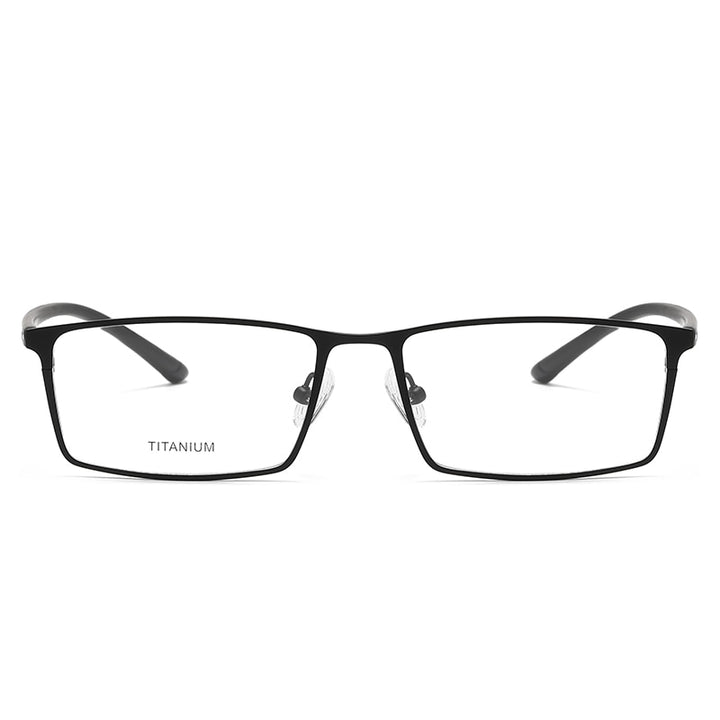 Reven Jate Unisex Full Rim Square Titanium Eyeglasses P9850 Full Rim Reven Jate