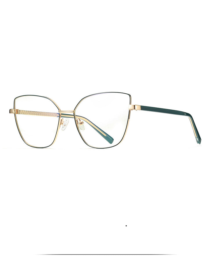 Hdcrafter Women's Full Rim Cat Eye Titanium Frame Eyeglasses 3002 Full Rim Hdcrafter Eyeglasses