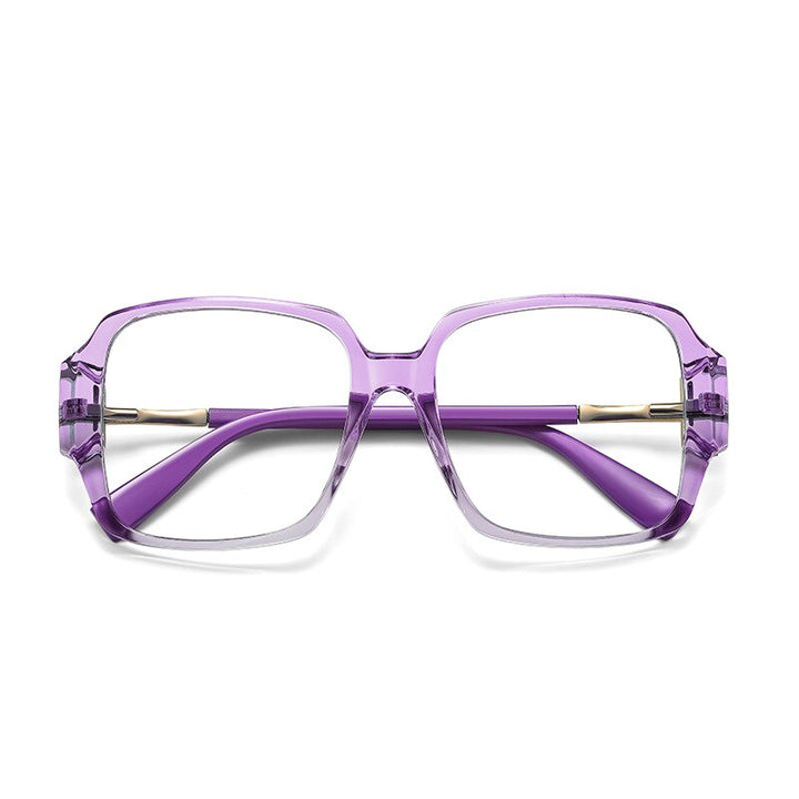 Hotony Women's Full Rim Square Acetate Eyeglasses 2099 Full Rim Hotony