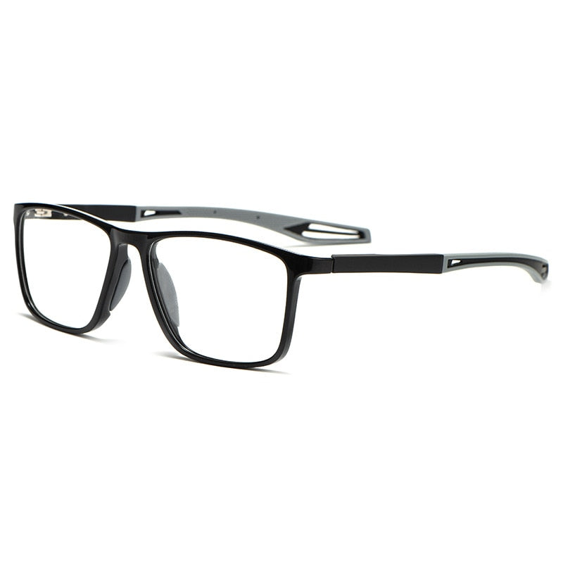 Bclear Unisex Full Rim Square Tr 90 Titanium Sport Eyeglasses Zm1019 Full Rim Bclear