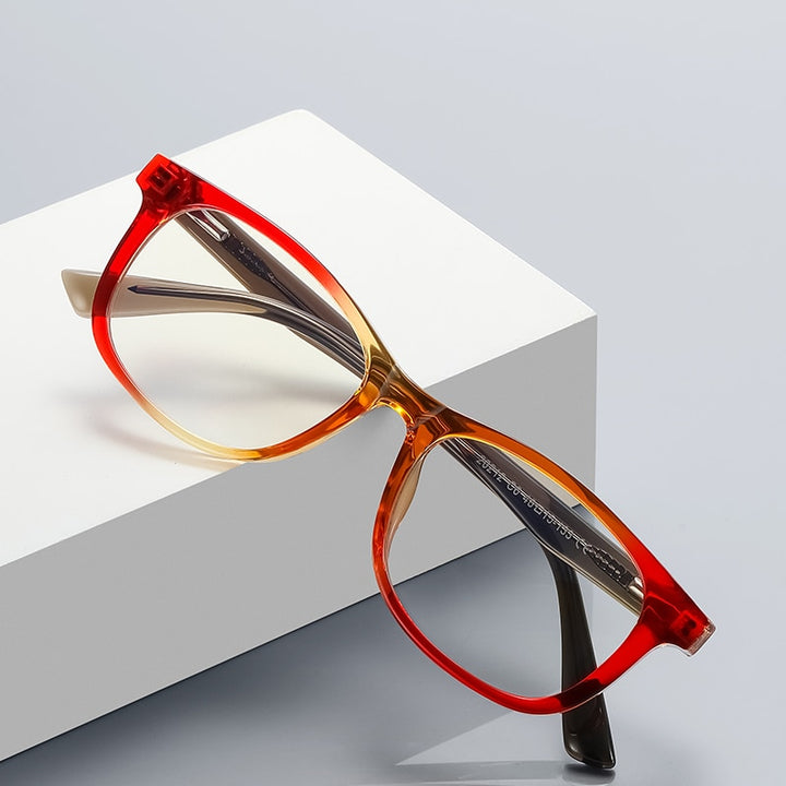 Zirosat Children's Unisex Full Rim Square Tr 90 + Cp Eyeglasses 20212 Full Rim Zirosat
