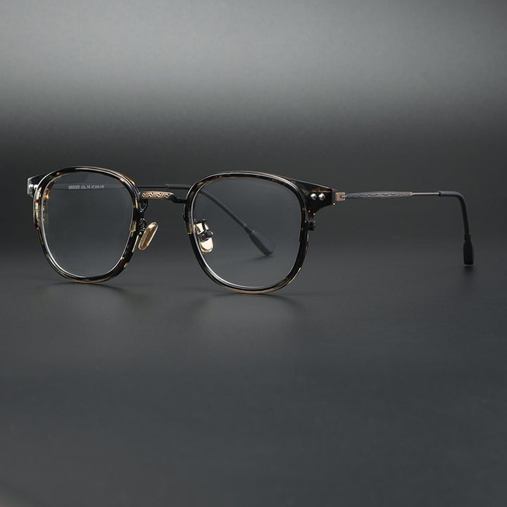 Cubojue Unisex Full Rim Square Black Alloy Hyperopic Reading Glasses Reading Glasses Cubojue