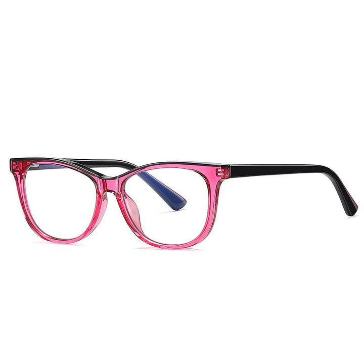 Zirosat Children's Unisex Full Rim Square Tr 90 + Cp Eyeglasses  20207 Full Rim Zirosat C5