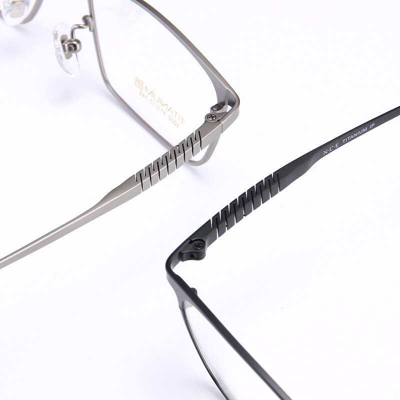 Reven Jate Unisex Full Rim Square Titanium Eyeglasses 5000 Full Rim Reven Jate