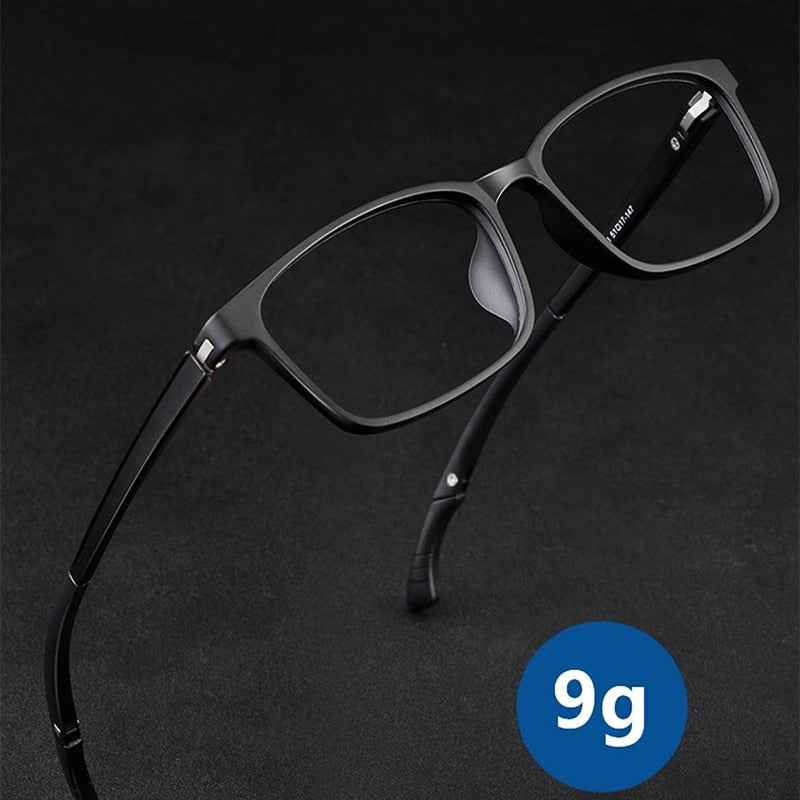 Yimaruili Unisex Full Rim Square Tr 90 Adjustable Temple Eyeglasses 5106 Full Rim Yimaruili Eyeglasses