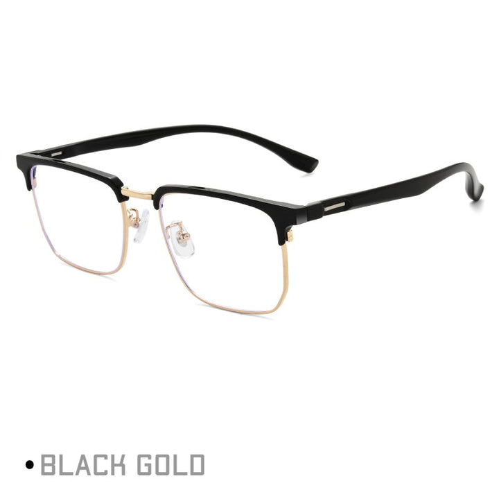 Gmei Unisex Full Rim Square Tr 90 Alloy Eyeglasses Tm12 Full Rim Gmei Optical C5
