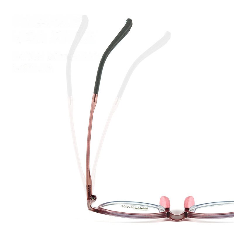 Yimaruili Children's Unisex Full Rim Round Ultem Eyeglasses 8210S Full Rim Yimaruili Eyeglasses