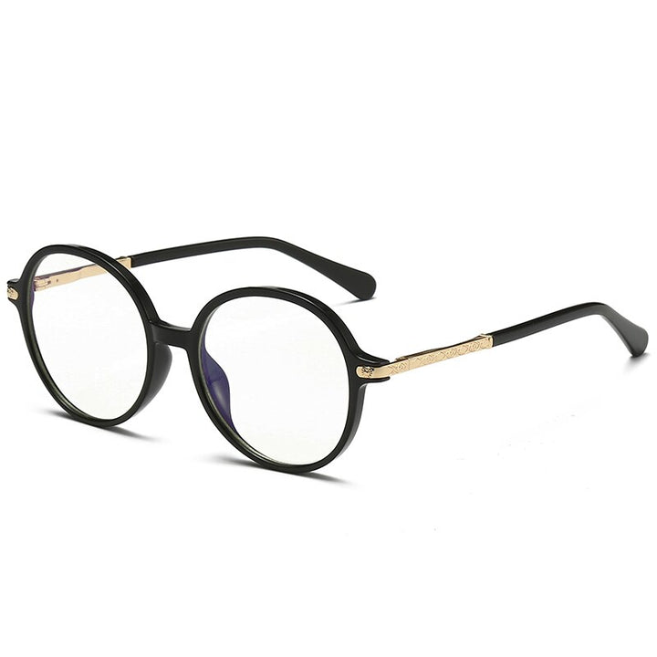 Zirosat Children's Unisex Full Rim Round Tr 90 Alloy Eyeglasses 20201 Full Rim Zirosat C1
