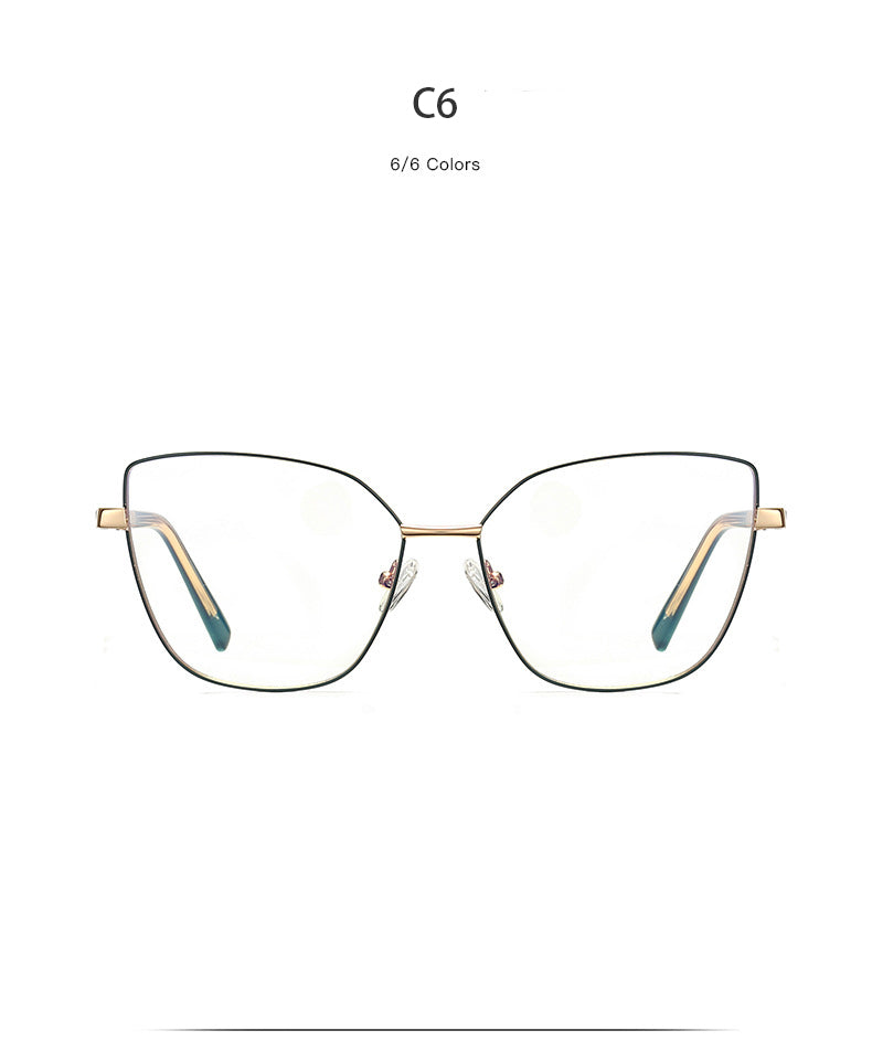 Hdcrafter Women's Full Rim Cat Eye Titanium Frame Eyeglasses 3002 Full Rim Hdcrafter Eyeglasses