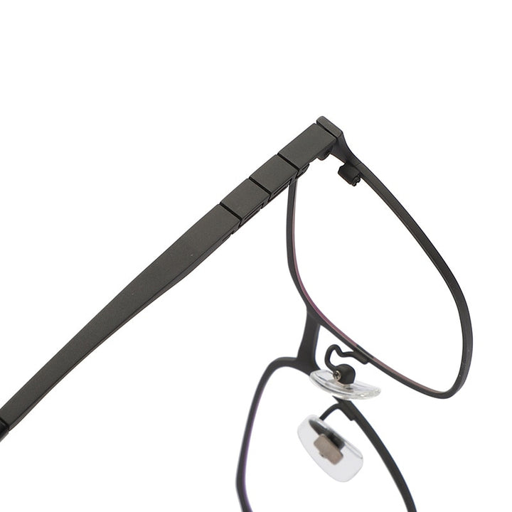 Reven Jate Unisex Full Rim Square Titanium Frame Eyeglasses 71075 Full Rim Reven Jate