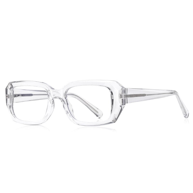 Reven Jate Unisex Full Rim Square Acetate Eyeglasses 2154 Full Rim Reven Jate C2