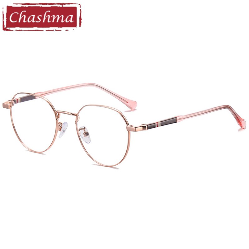 Chashma Unisex Full Rim Round Stainless Steel Frame Eyeglasses 1921 Full Rim Chashma