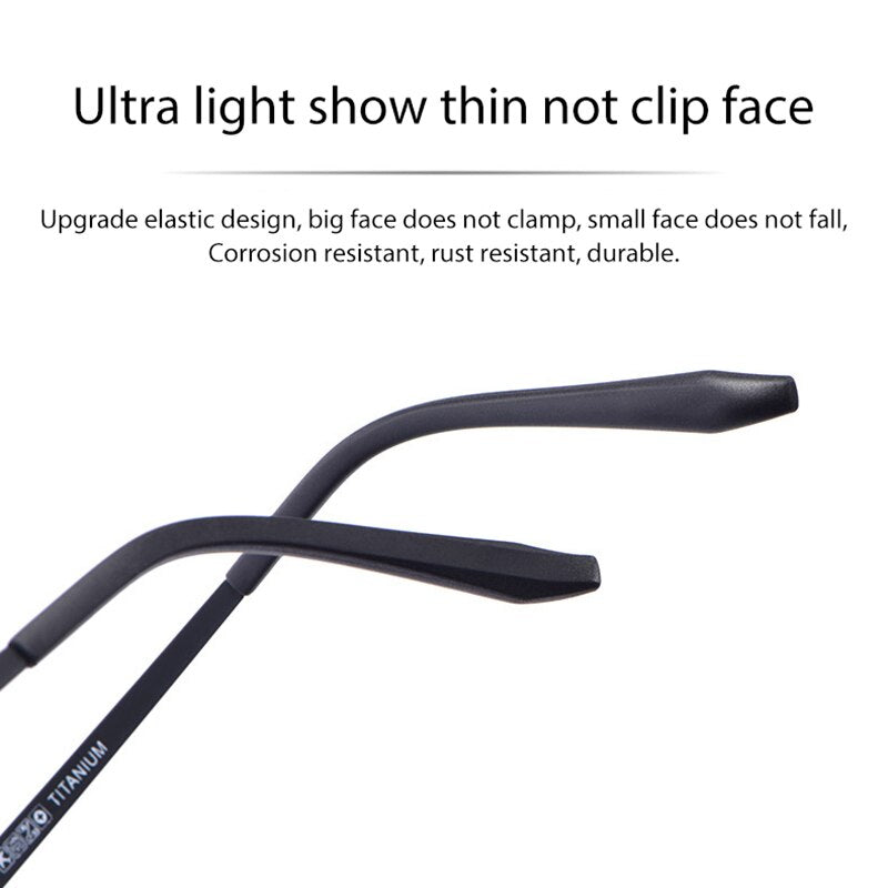 Hotony Unisex Full Rim Round Tr 90 Titanium Eyeglasses 3050 Full Rim Hotony