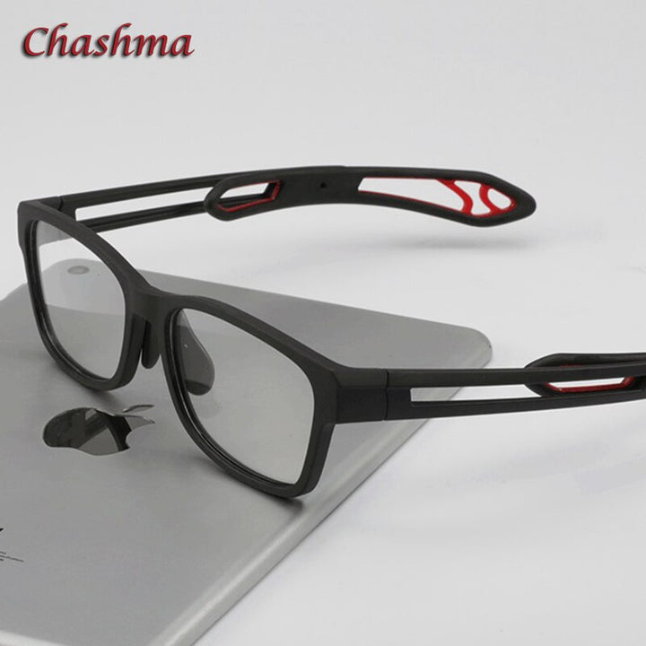 Chashma Ochki Unisex Full Rim Square Tr 90 Titanium Sport Eyeglasses 1927 Full Rim Chashma Ochki