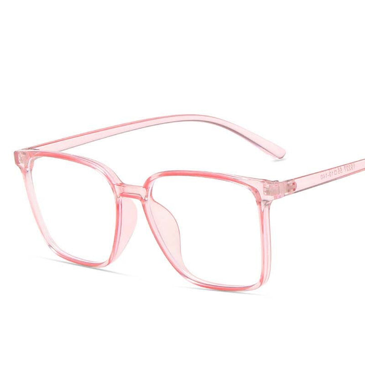 CCspace Unisex Full Rim Square Tr 90 Eyeglasses 53343 Full Rim CCspace Pink China