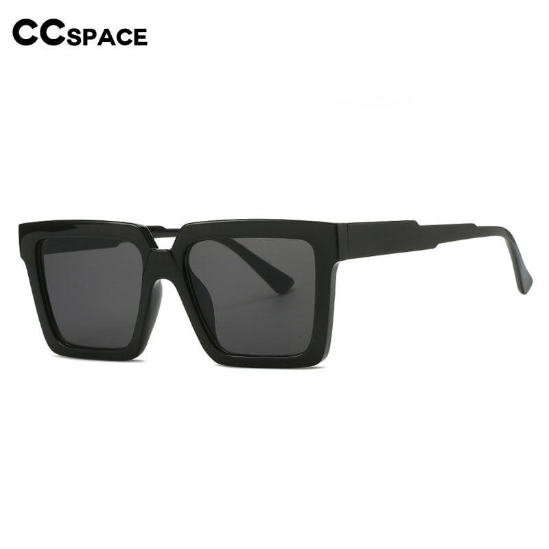 CCspace Unisex Full Rim Square Tr 90 Eyeglasses 55830 Full Rim CCspace