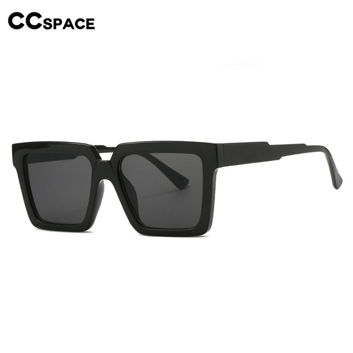 CCspace Unisex Full Rim Square Tr 90 Eyeglasses 55830 Full Rim CCspace