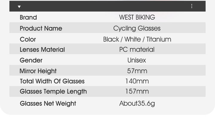 West Biking Unisex Semi Rim Tr 90 Polarized Sport Sunglasses Sunglasses West Biking