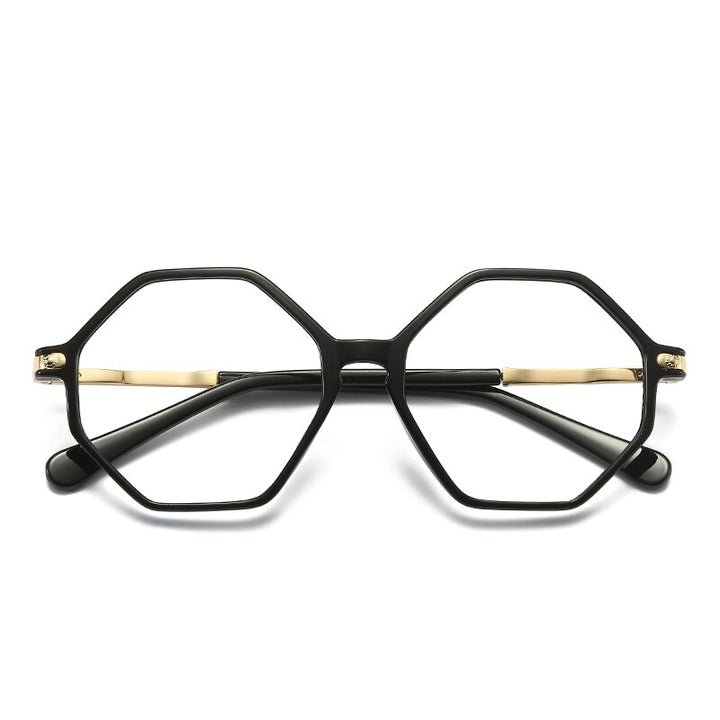 Zirosat Children's Unisex Full Rim Polygon Round Tr 90 Alloy Eyeglasses 20202 Full Rim Zirosat