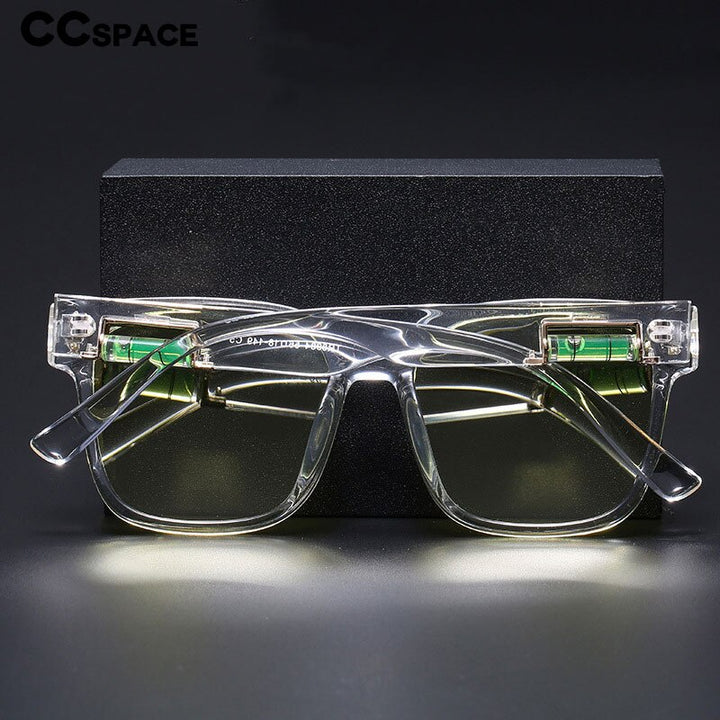 CCspace Unisex Full Rim Square Polarized Tr 90 Titanium Sunglasses 55364 Sunglasses CCspace