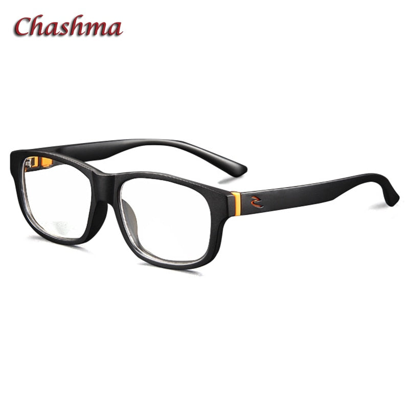 Chashma Ochki Unisex Full Rim Square Tr 90 Titanium Sport Eyeglasses 0048 Full Rim Chashma Ochki