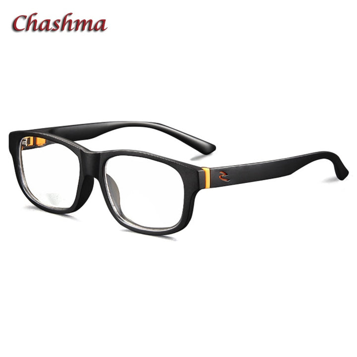 Chashma Ochki Unisex Full Rim Square Tr 90 Titanium Sport Eyeglasses 0048 Full Rim Chashma Ochki