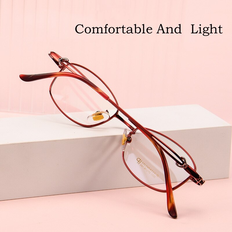 Yimaruili Unisex Full Rim Square Titanium Eyeglasses 3531Ti Full Rim Yimaruili Eyeglasses