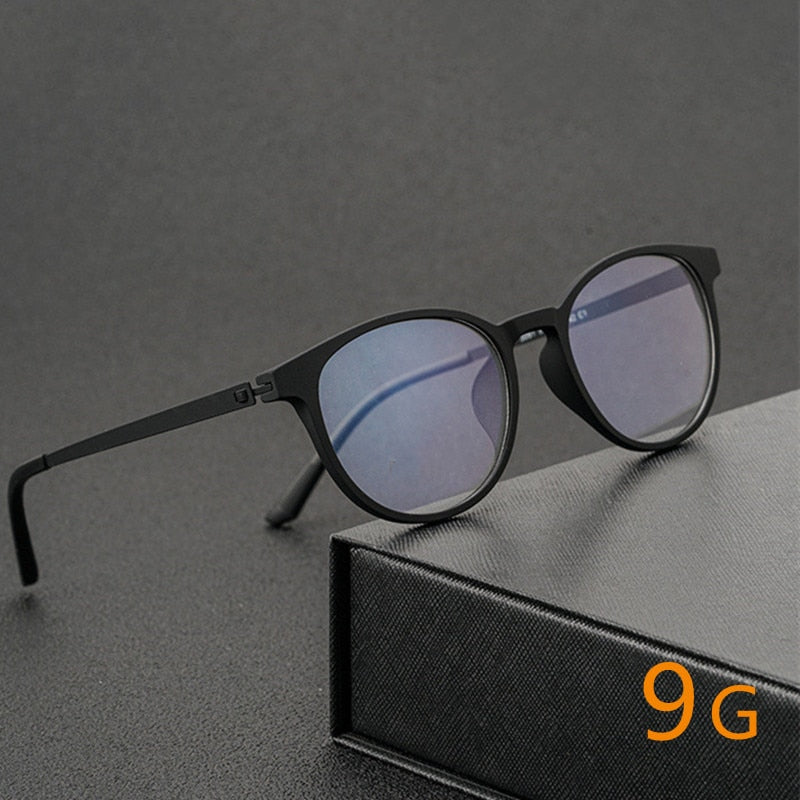 Handoer Unisex Full Rim Square Tr 90 Titanium Hyperopic Photochromic Reading Glasses 23091 0 To +150 Reading Glasses Handoer