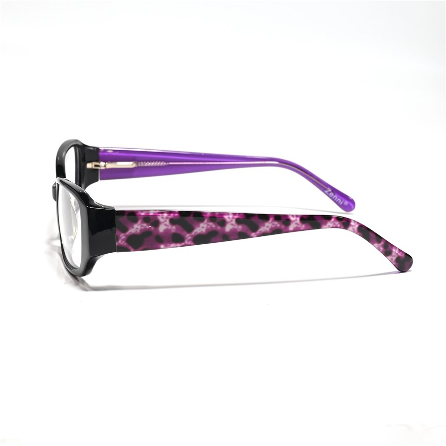 Cubojue Women's Full Rim Rectangle Acetate Hyperopic Reading Glasses 609521 Reading Glasses Cubojue