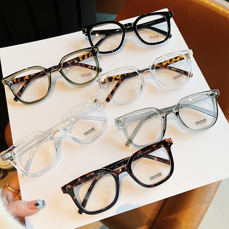 Cubojue Unisex Full Rim Square Oversized Tr 90 Titanium 152mm Myopic Reading Glasses Oz3320 Reading Glasses Cubojue
