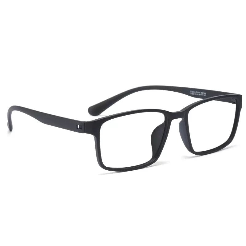 Cubojue Unisex Full Rim Oversized Tr 90 Titanium 155mm Myopic Reading Glasses Reading Glasses Cubojue