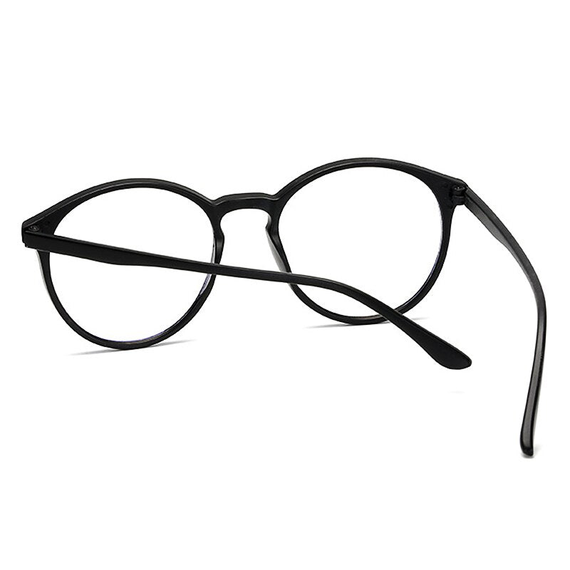 Yimaruili Unisex Full Rim Round Tr 90 Eyeglasses TR90 6009 Reading Glasses Yimaruili Eyeglasses