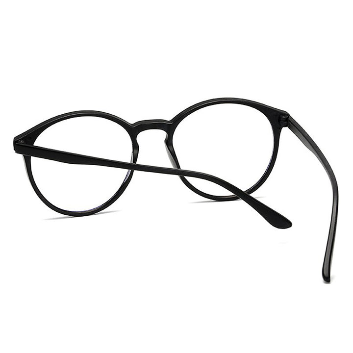 Yimaruili Unisex Full Rim Round Tr 90 Eyeglasses TR90 6009 Reading Glasses Yimaruili Eyeglasses
