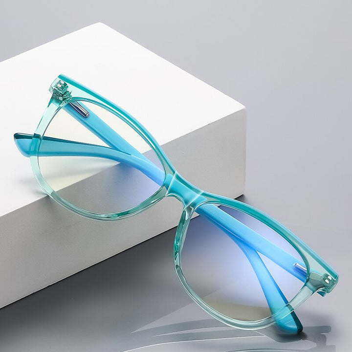 Zirosat Children's Unisex Full Rim Square Tr 90 + Cp Eyeglasses  20207 Full Rim Zirosat