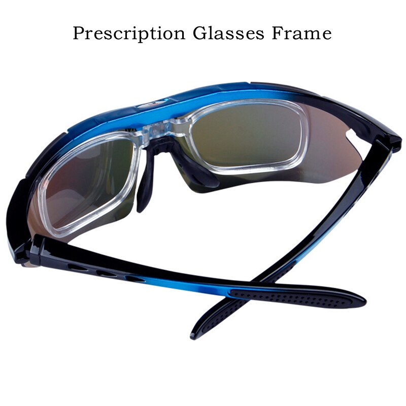 Yimaruili Men's Semi Rim Rectangle Acetate One Lens +5 Polarized Sport Sunglasses F0089 Sunglasses Yimaruili Sunglasses