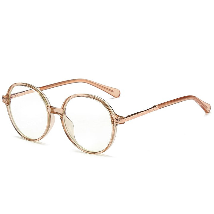 Zirosat Children's Unisex Full Rim Round Tr 90 Alloy Eyeglasses 20201 Full Rim Zirosat