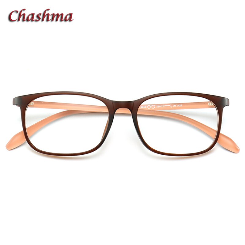 Chashma Ochki Unisex Full Rim Round Square Tr 90 Titanium Eyeglasses 6056 Full Rim Chashma Ochki