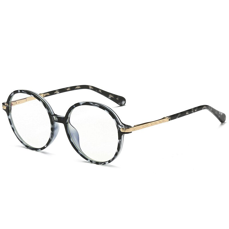 Zirosat Children's Unisex Full Rim Round Tr 90 Alloy Eyeglasses 20201 Full Rim Zirosat C8
