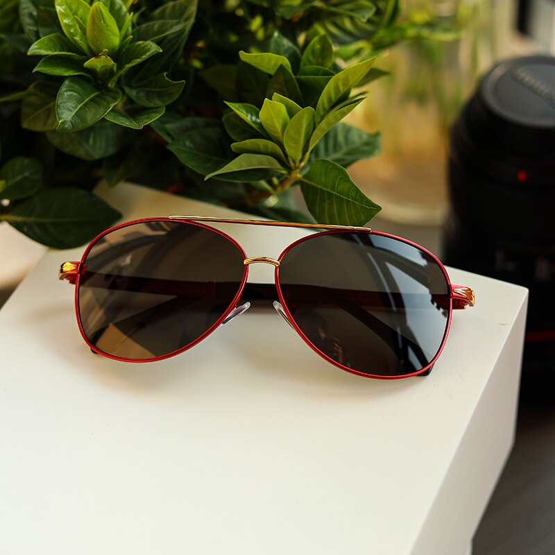 Oley Women's Oval Double Bridge Alloy Polarized Sunglasses Y7005 Sunglasses Oley