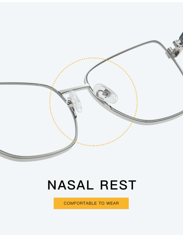 Hotochki Women's Full Rim Cat Eye Alloy Frame Eyeglasses 3003 Full Rim Hotochki
