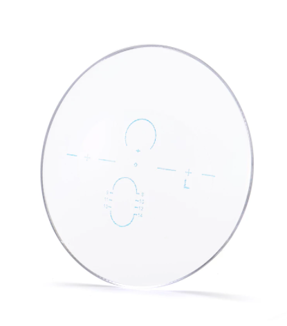 ZIROSAT MR-8 MR-7 Progressive Multifocal 1.61 Index Lenses Color: Gradient Yellow Tint Lenses Zirosat Lenses