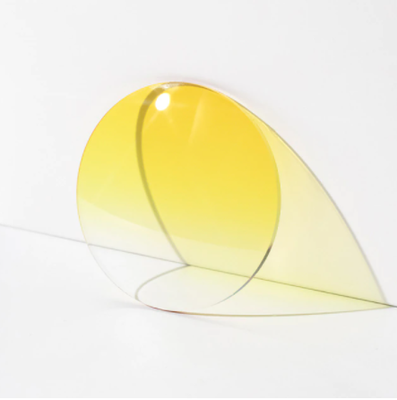 ZIROSAT MR-8 MR-7 Progressive Multifocal 1.67 Index Lenses Color Gradient Yellow Tint Lenses Zirosat Lenses