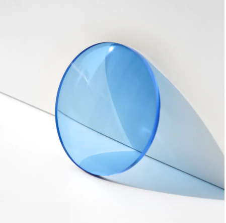 ZIROSAT MR-8 MR-7 Progressive Multifocal 1.67 Index Lenses Color Solid Blue Tint Lenses Zirosat Lenses