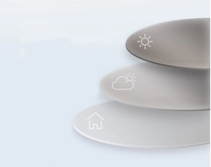 Zirosat Photochromic Mr-8 Mr-7 Multifocal Progressive 1.61 Index Lenses Color Grey Lenses Zirosat Lenses