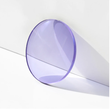 ZIROSAT MR-8 MR-7 Progressive Multifocal 1.67 Index Lenses Color Solid Purple Tint Lenses Zirosat Lenses