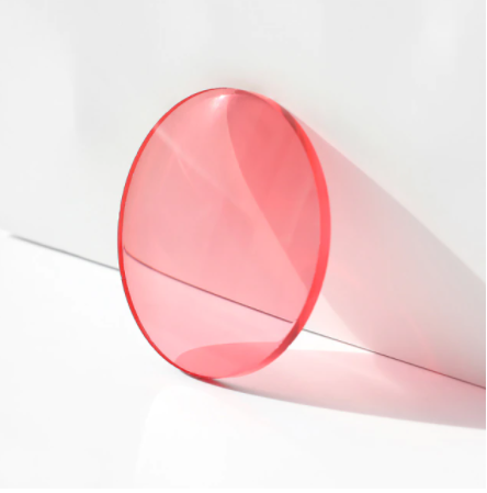 Zirosat Mr-8 Mr-7 Progressive Multifocal 1.67 Index Lenses Color Solid Red Tint Lenses Zirosat Lenses